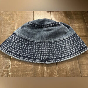 AERIE NWT Denim Bucket‎ Hat One Size 100% Cotton